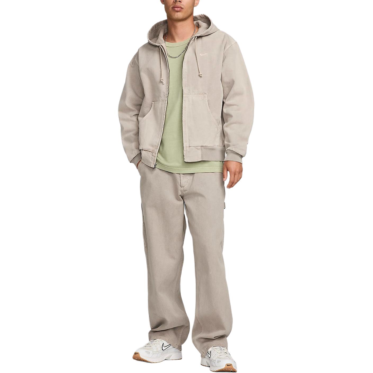 Nike Куртка мужская светло-железно-рудная серая, Light Iron Ore Gray/Light Iron Ore Gray — фото 3