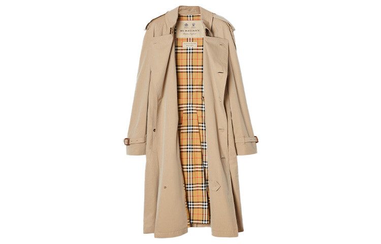 Мужской тренч Burberry бежевый — фото 2