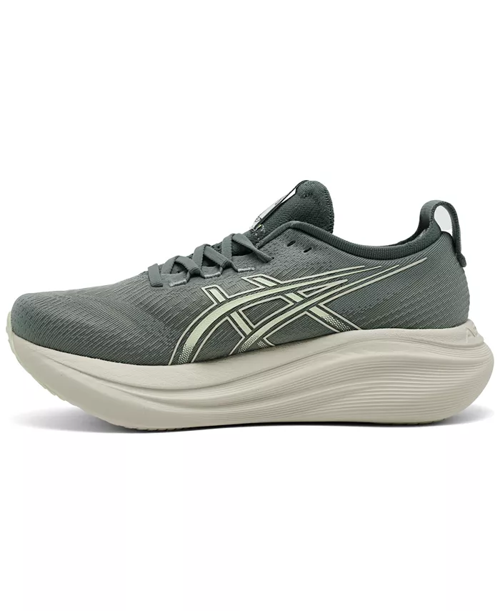 Женские беговые кроссовки GEL-NIMBUS 27 от Finish Line Asics, зеленый — фото 2