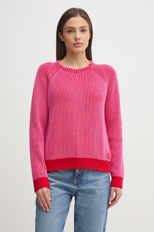 

Хлопковый свитер PALMA Pepe Jeans, розовый