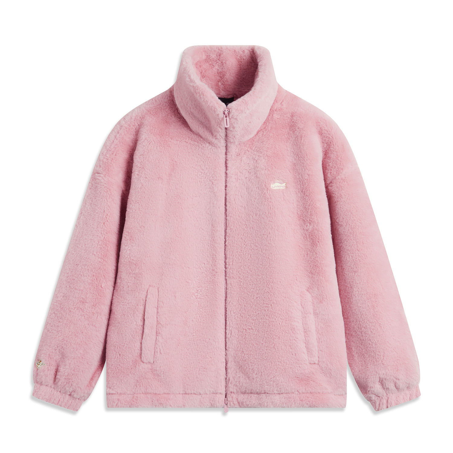 

Женская куртка LiNing Sports Life Collection, прозрачно-розовая