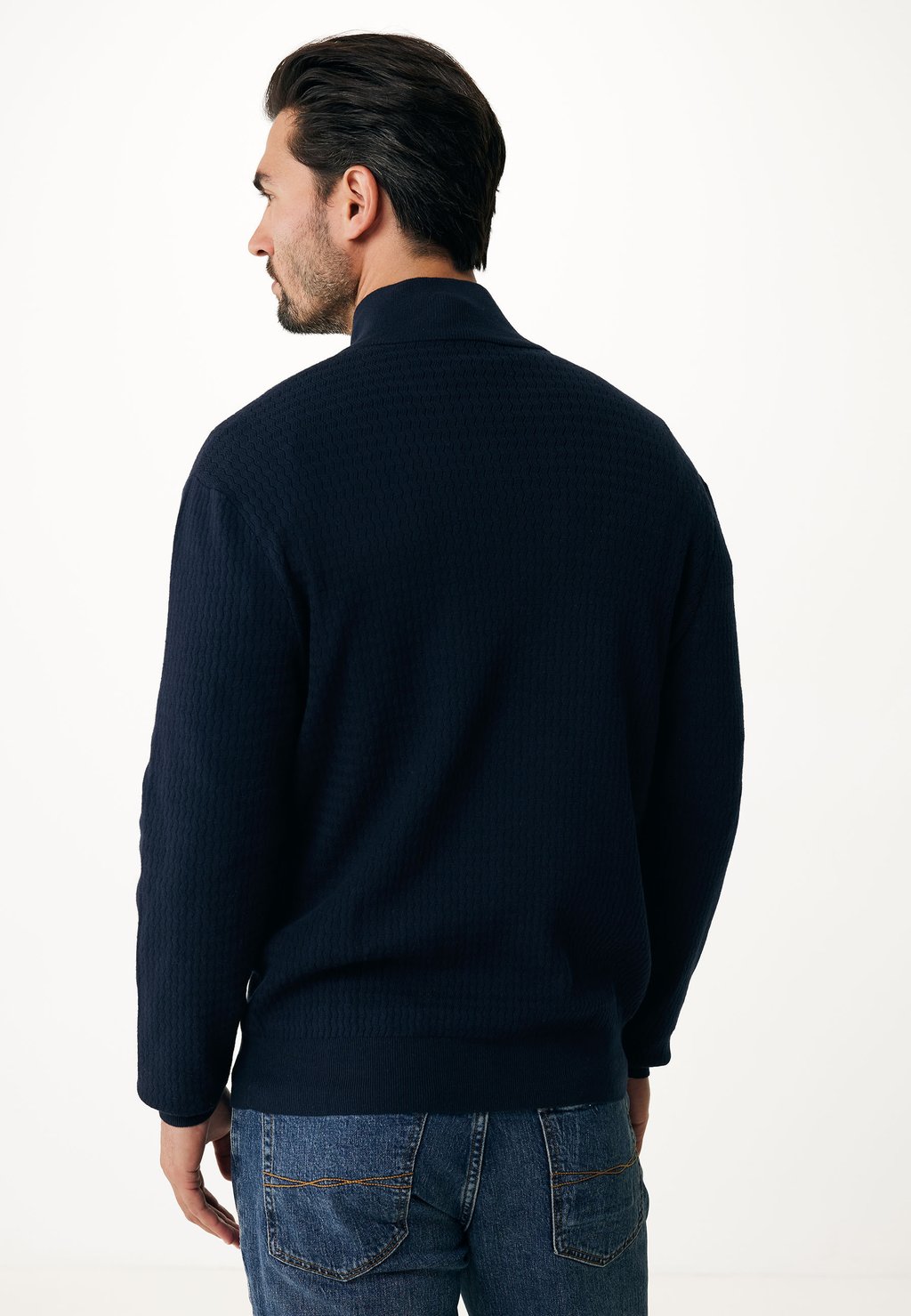 

Кардиган STRUCTURED FULL ZIP Mexx, синий