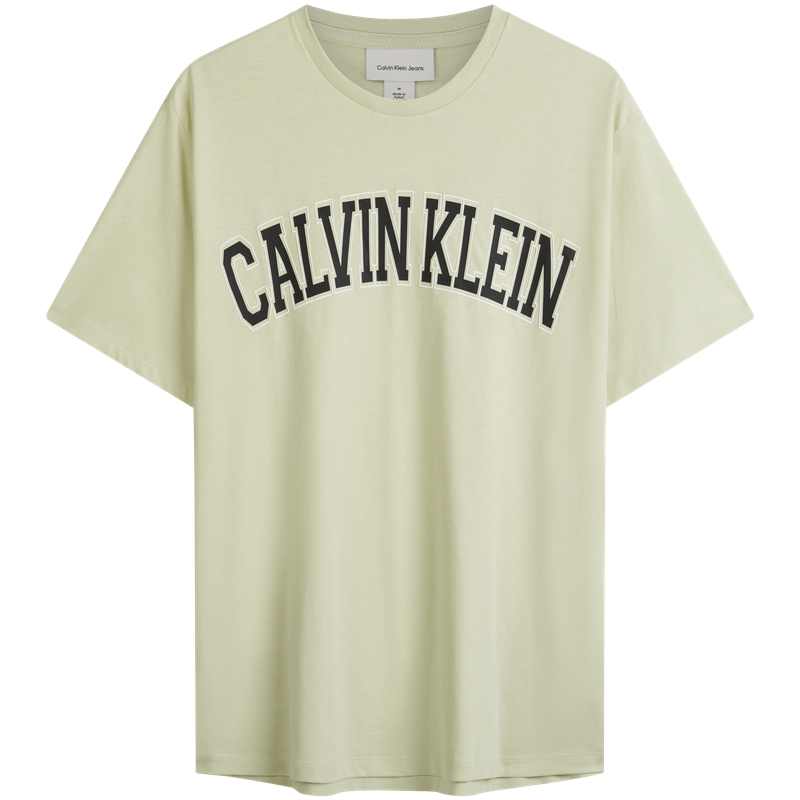 Футболка мужская морская пена Calvin Klein, белый — фото 3