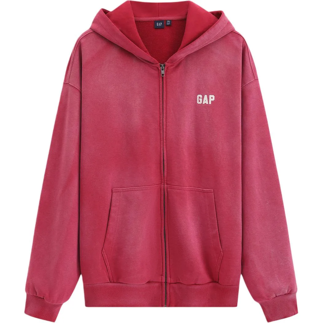 Толстовка с капюшоном унисекс GAP, темно-красный