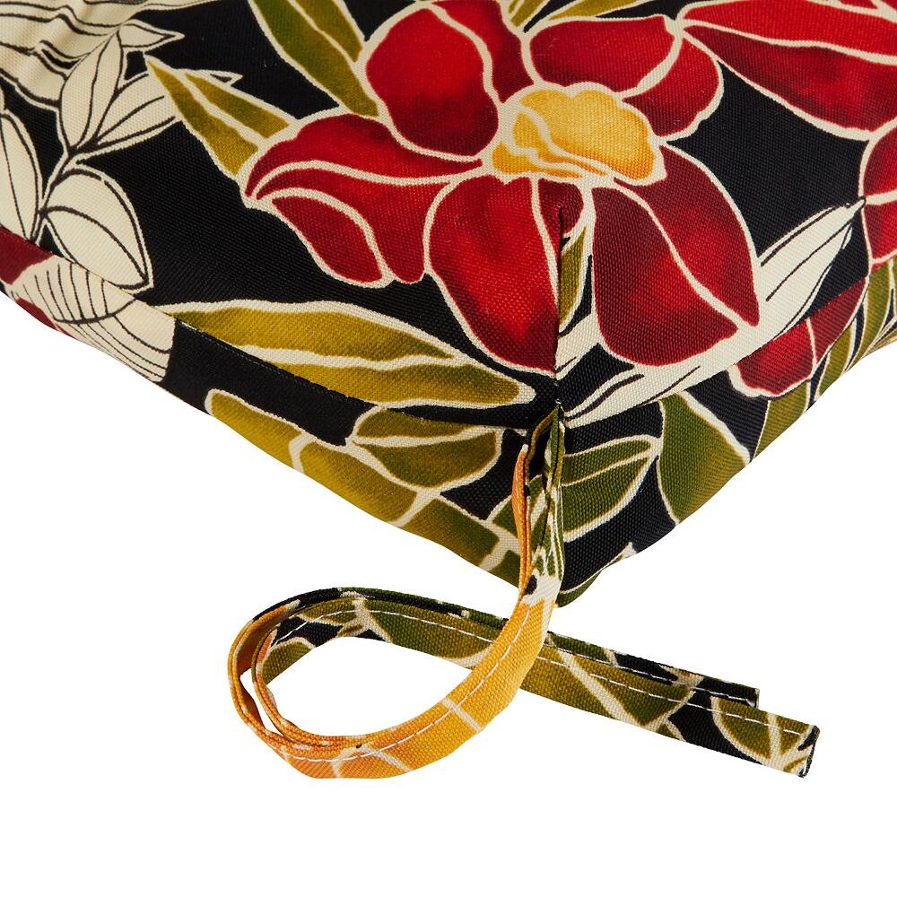 

Greendale Home Fashions 72-дюймовая подушка для уличного шезлонга, цвет Aloha Black