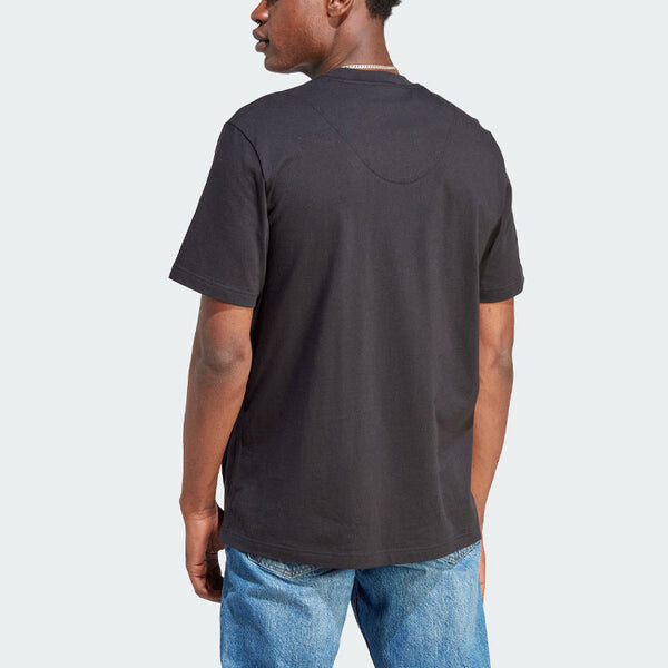 Футболка adidas Lounge Tee 'Black', черный — фото 3