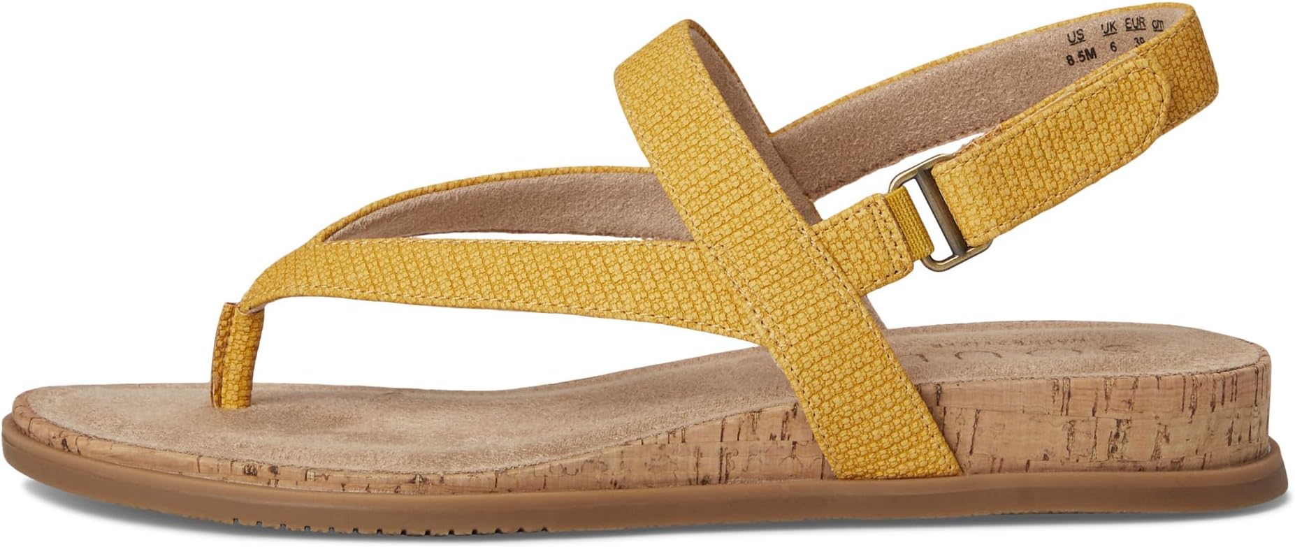 Сандалии Naturalizer SOUL Naturalizer Carolyn, цвет Yellow Faux Leather — фото 4