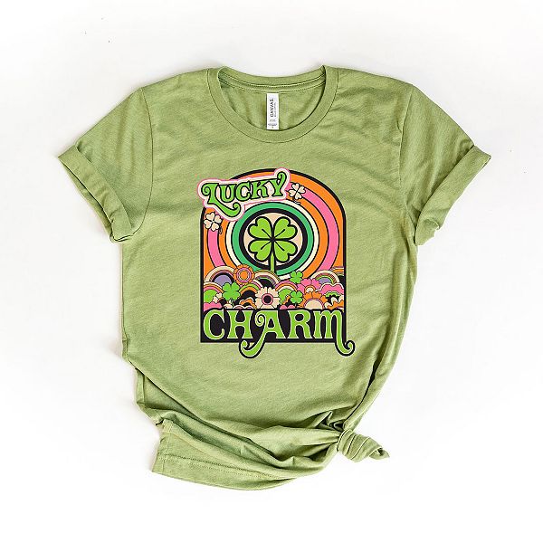 

Футболка Lucky Charm с принтом Simply Sage Market, Light Green, Зеленый, Футболка Lucky Charm с принтом Simply Sage Market, Light Green