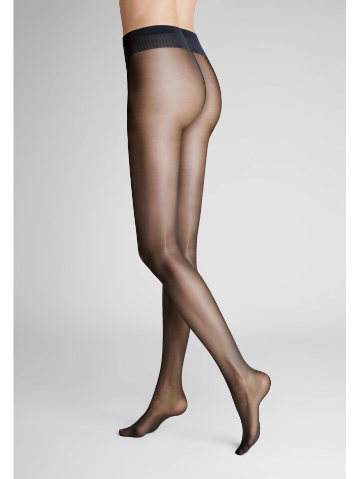 

Hudson Прозрачные блестящие колготки Glamour 20 темно-синего цвета