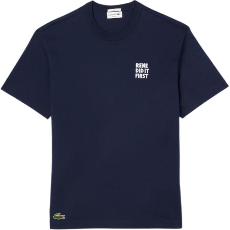 

Футболка с принтом логотипа LACOSTE, синий