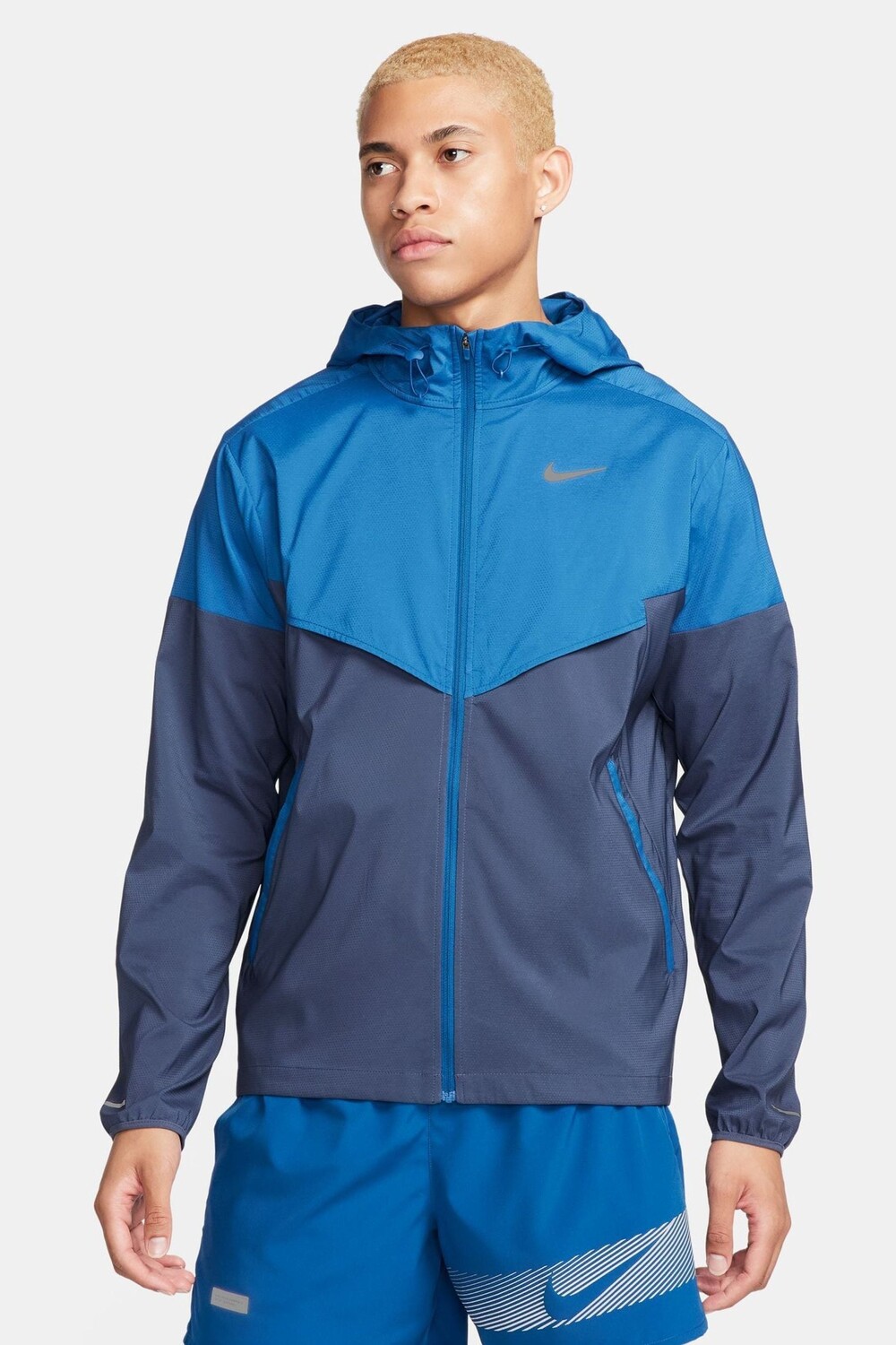 

Куртка для бега с отталкивающим эффектом Windrunner Nike, синий