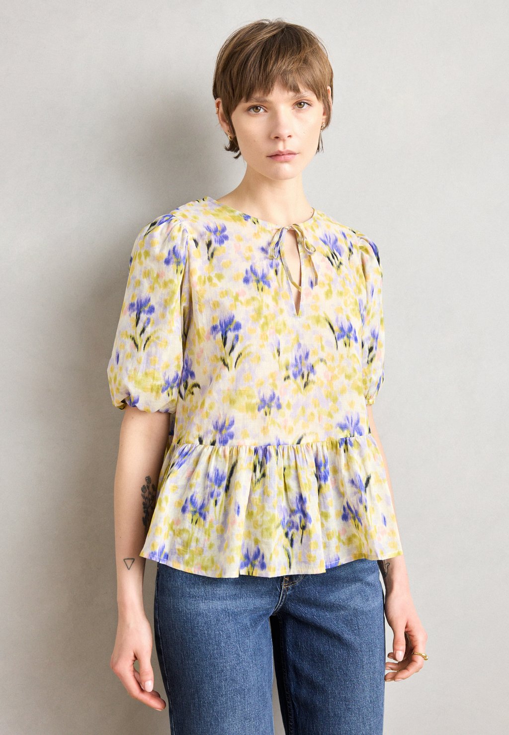 

Блуза BLOUSE LINE Lindex, фиолетовый