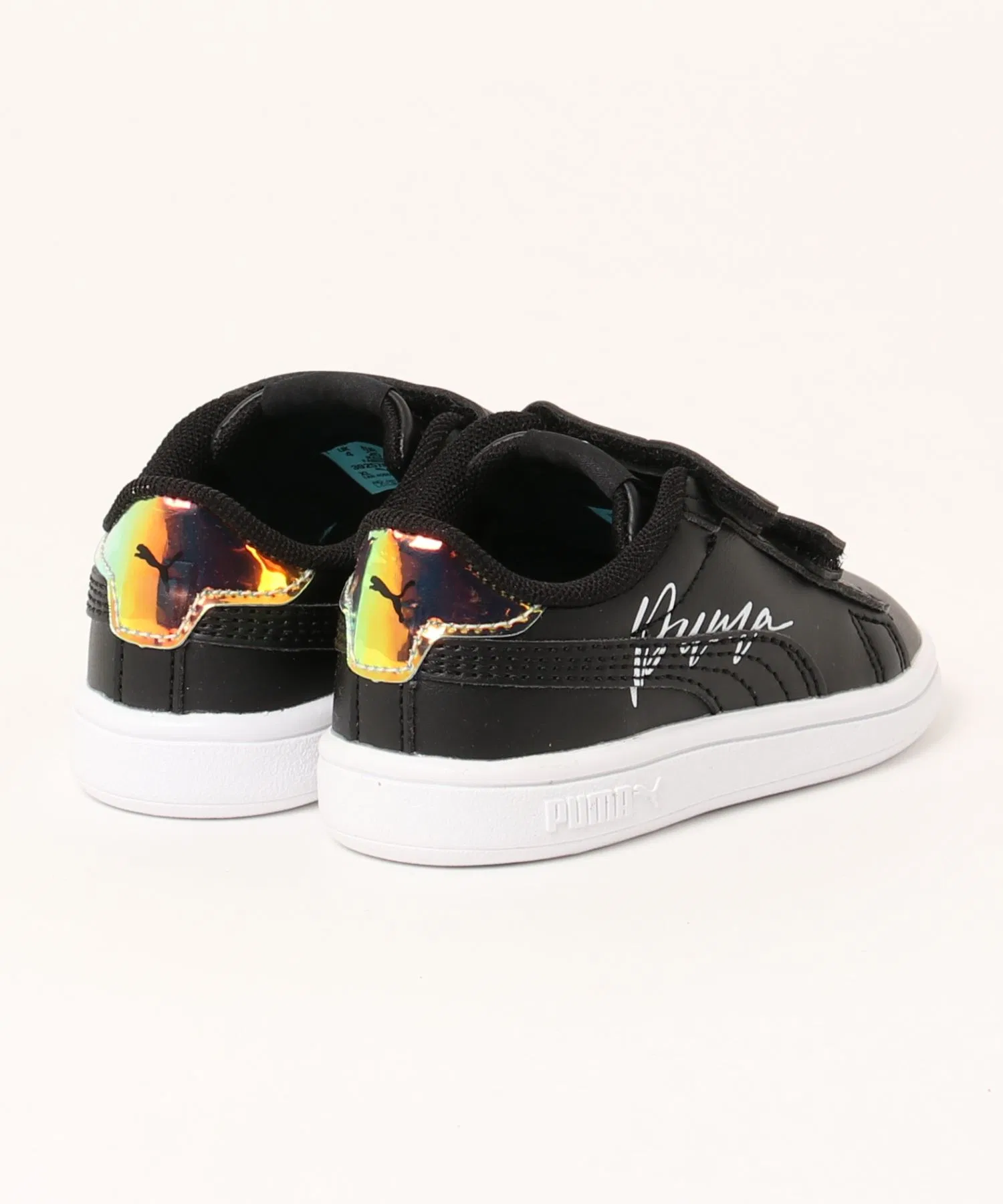 Детские кроссовки PUMA Smash 3.0 L Crystal Wings розовые — фото 2