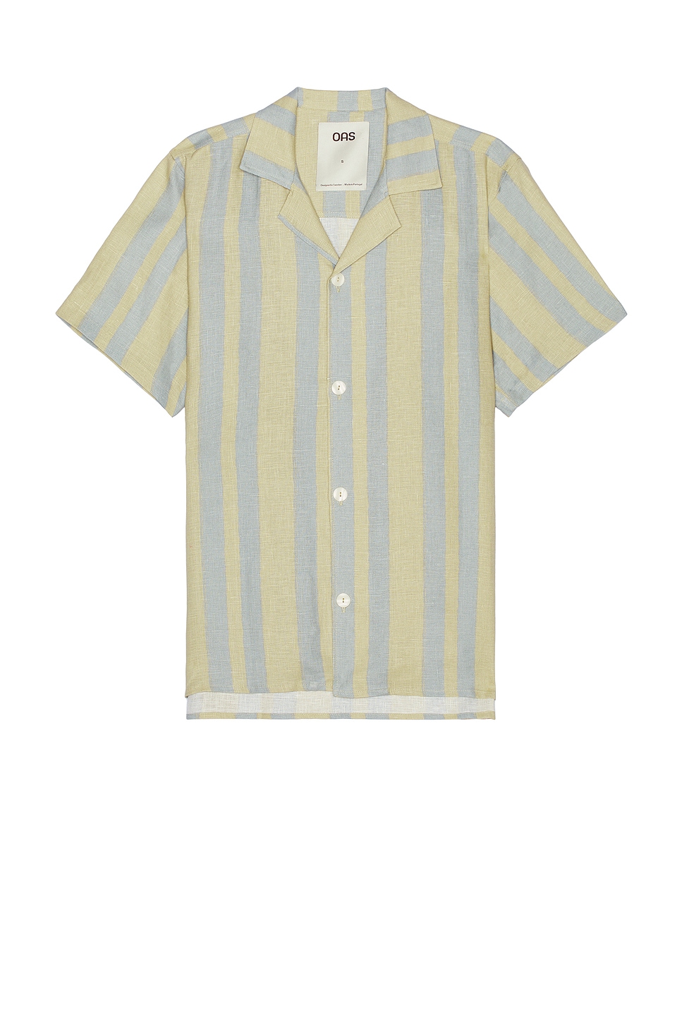 

Рубашка из льна "Mist strata cuban" Oas, multi