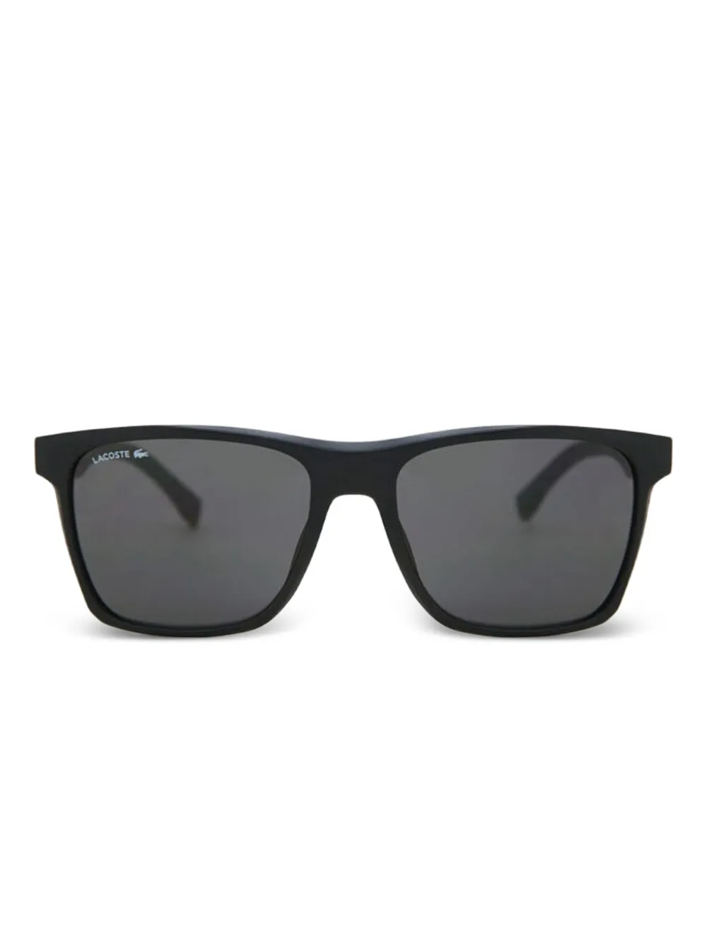 

Солнцезащитные очки в квадратной оправе Lacoste, черный