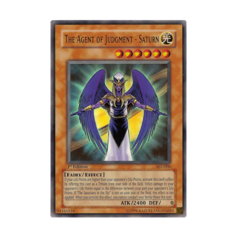 

CCG Агент Правосудия — Сатурн (Обычный), Yu-Gi-Oh - Structure Deck - Lost Sanctuary - Singles