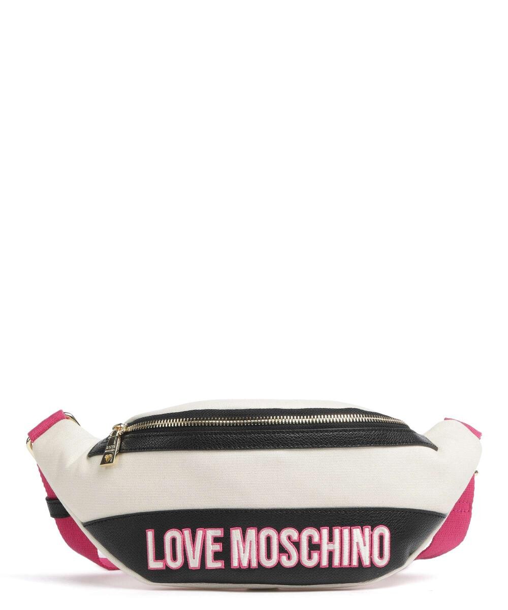 

Поясная сумка Free Time, хлопок Love Moschino, бежевый