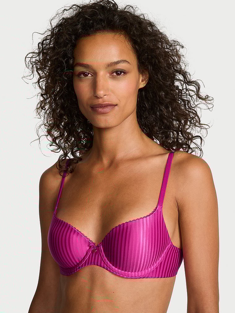 

Деми-Бюстгальтер с легкой подкладкой Body By Victoria, jacquard allure pink