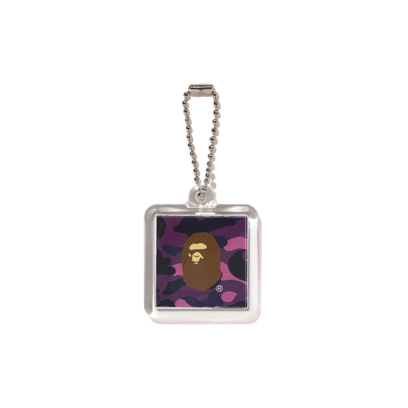 

A BATHING APE Брелок Bape Fire Camo, Purple PPX