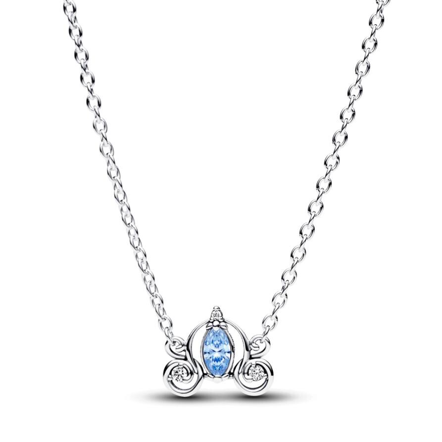 

Ожерелье Pandora Disney Cinderella's Carriage Collier Necklace, стерлинговое серебро