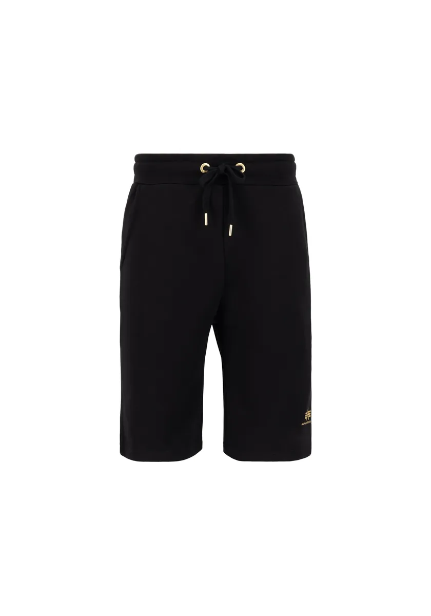 

Толстовки Alpha Industries " Alpha Industries Мужчины - Шорты Basic Short SL с принтом из фольги", цвет Black/Yellow Gold