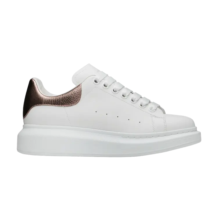Кроссовки Alexander McQueen Alexander McQueen Wmns Oversized Sneaker 'White Rose Gold', белый