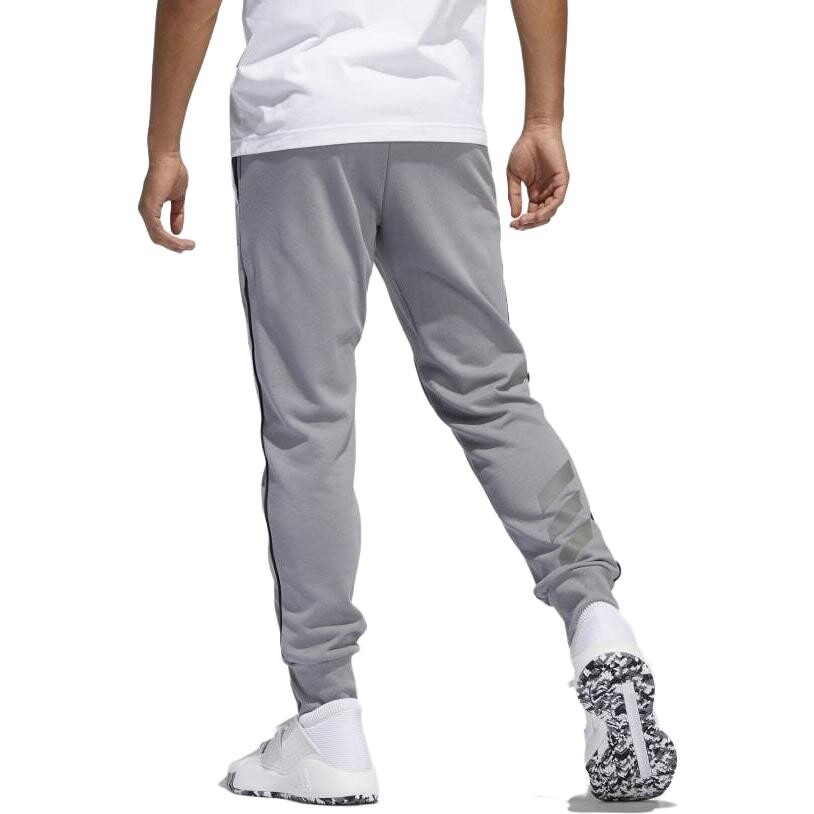 Повседневные брюки мужские серые Adidas, серый — фото 4