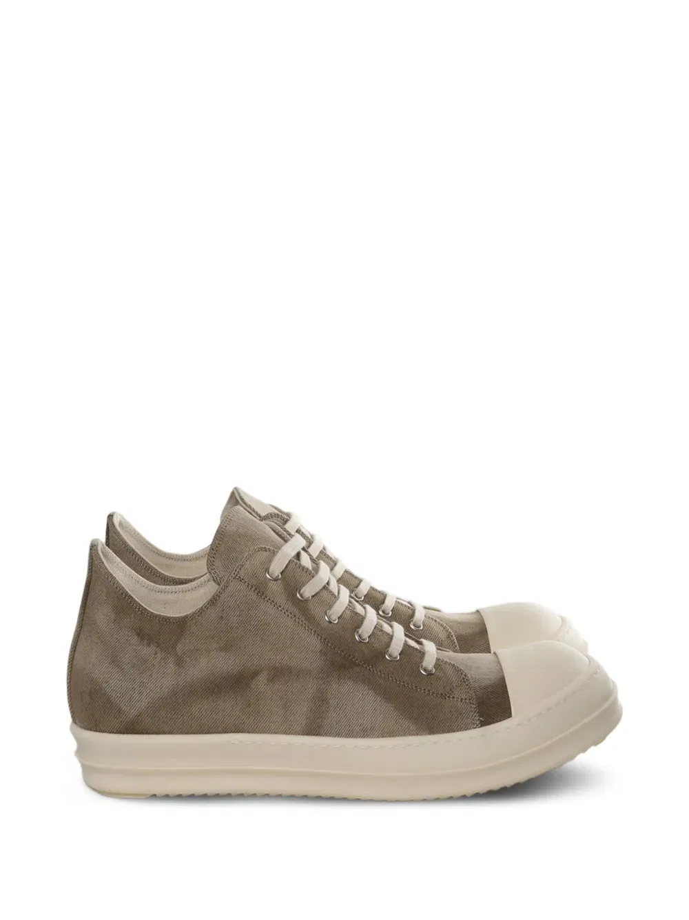 Низкие кроссовки Temple Rick Owens Drkshdw, коричневый