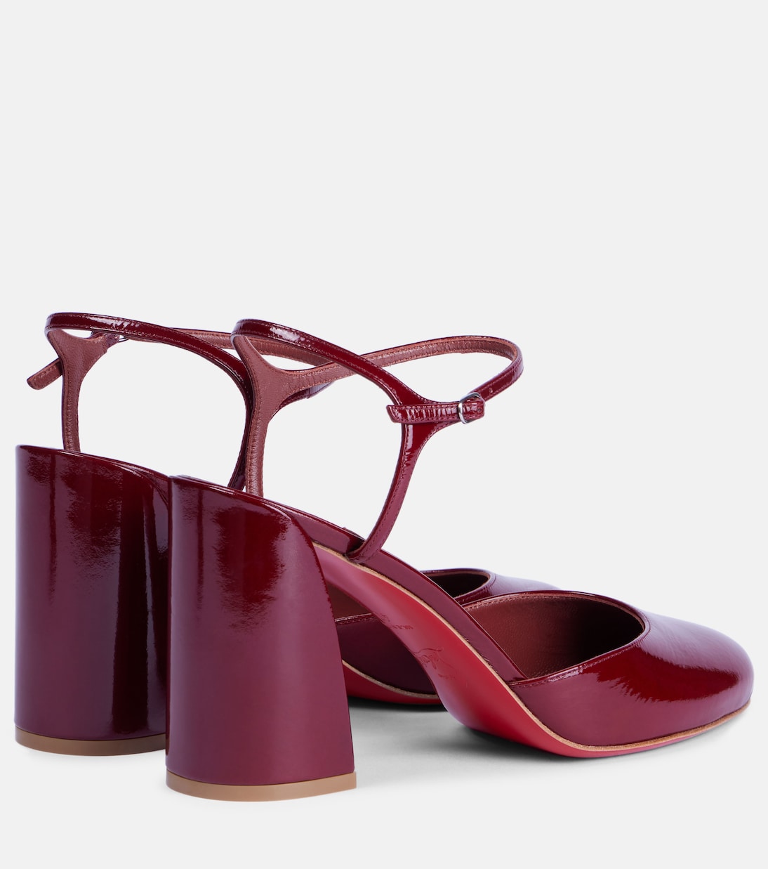 Джейн лаковые лодочки Christian Louboutin, Brownie/Lin Brownie — фото 2