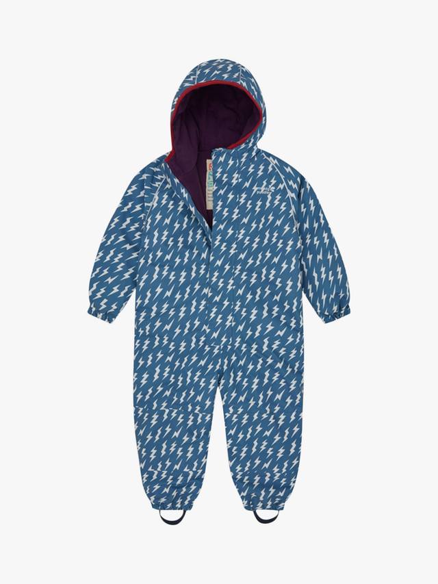 

Детский комбинезон с капюшоном Muddy Puddles, Blue Bolt