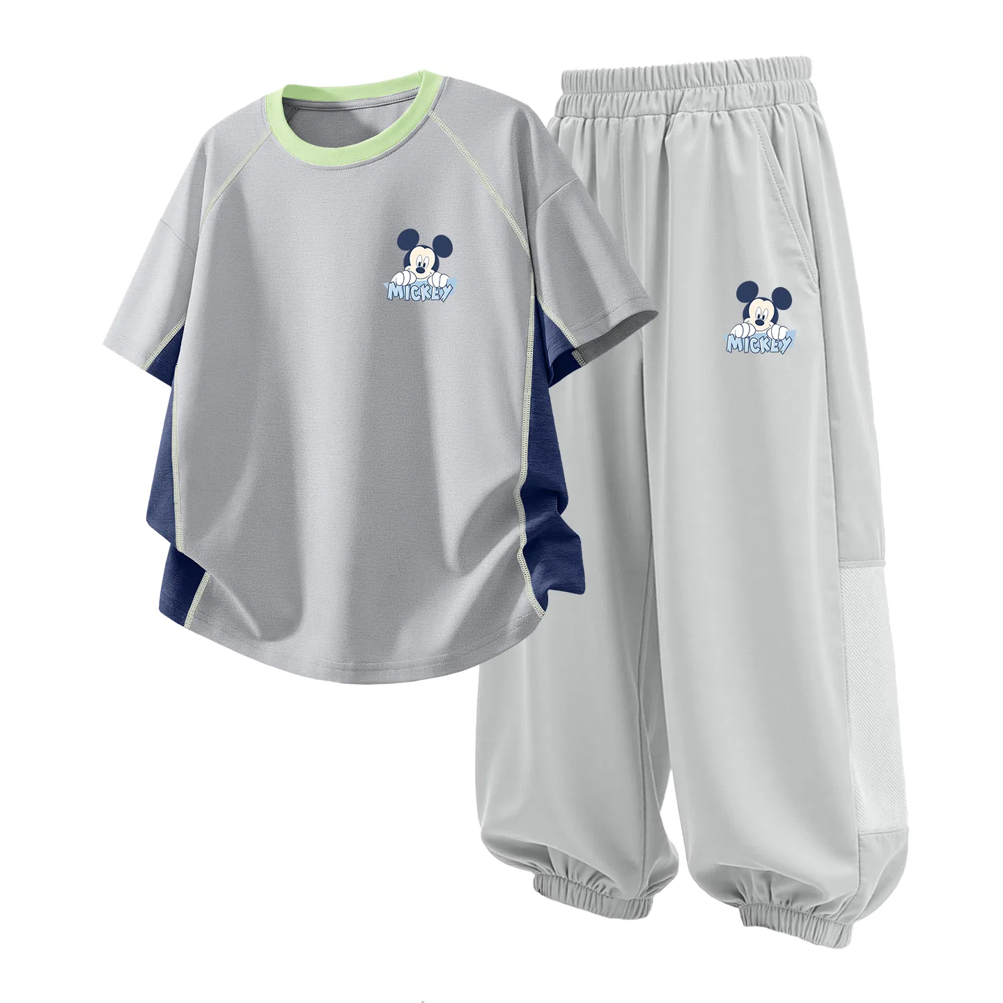 Детский спортивный костюм Casual Sportswear 2 Piece Set Disney, Di Signature Qi K Gray+Di Signature Qi K Misty Gray