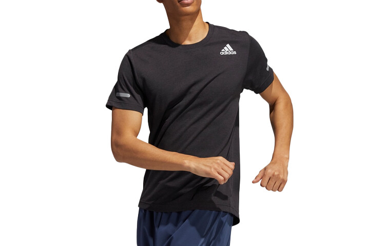 

Футболка мужская светло-серая Adidas, серый