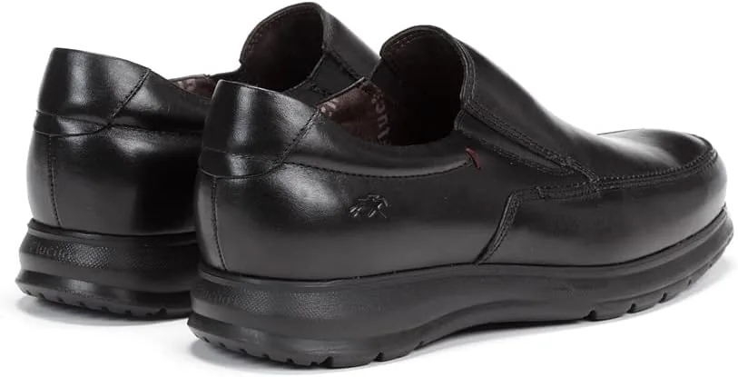 Мягкие черные удобные туфли Fluros Zeta F0603, Soft N Fluchos — фото 3