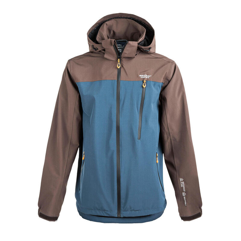 

Мужской походный дождевик Weather Report, цвет braun/blau/braun