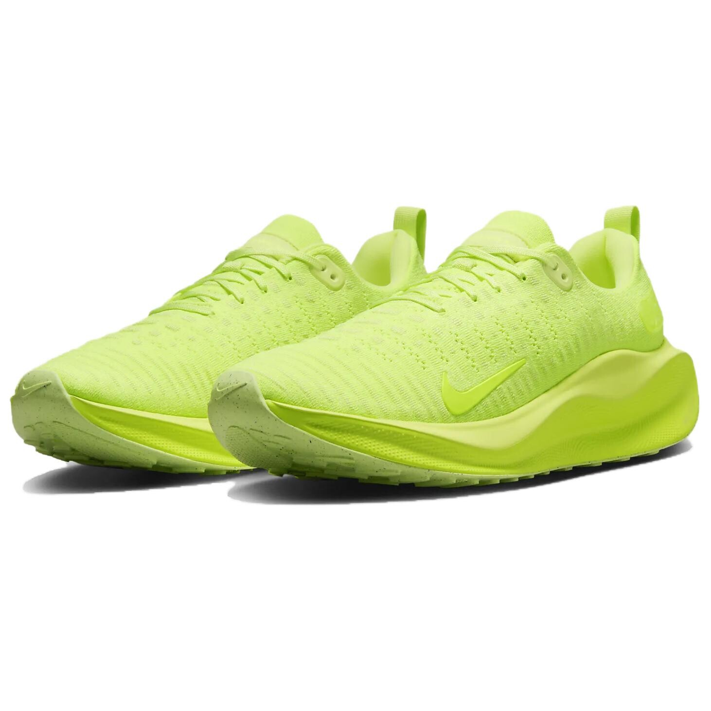 Кроссовки для бега InfinityRN Series для мужчин с низким верхом, неоново-зеленые Nike — фото 3