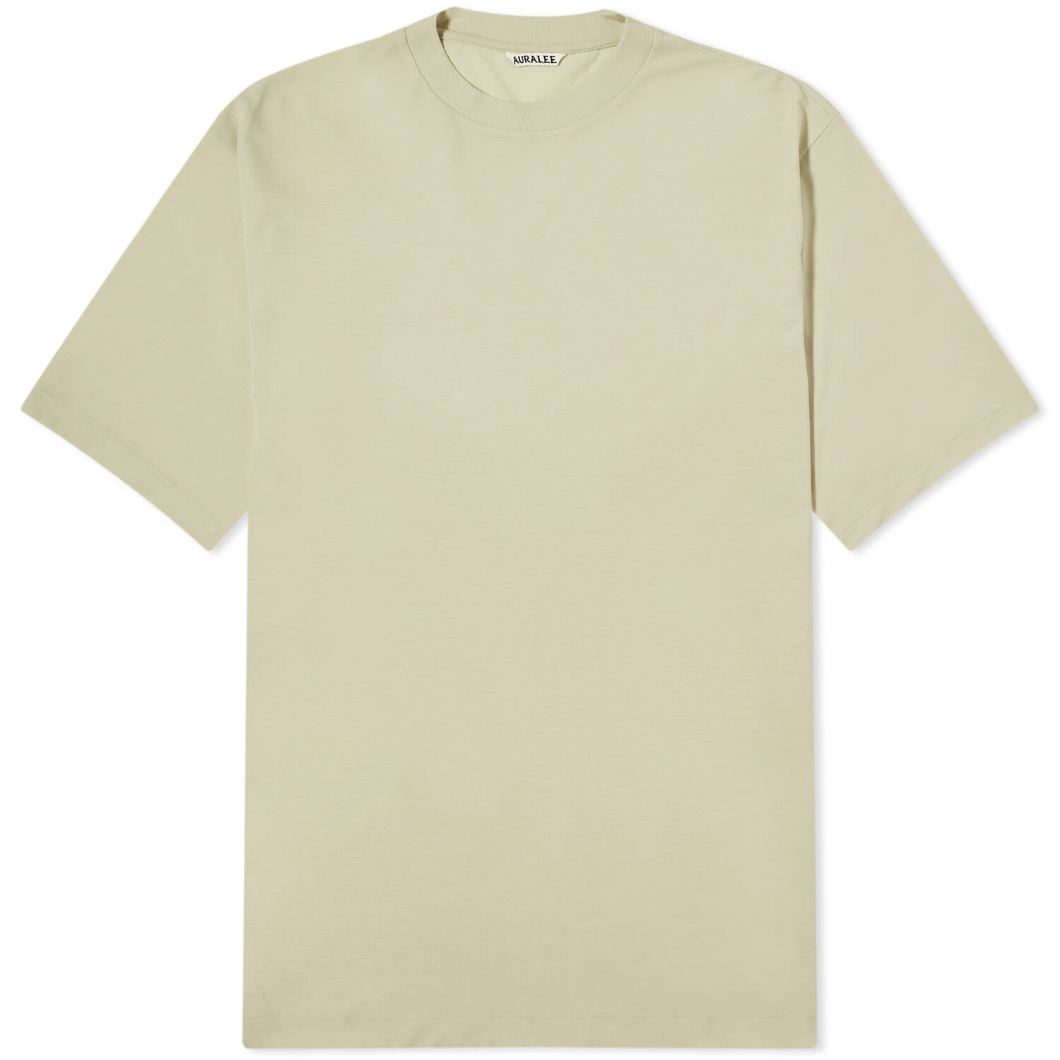 

Футболка Auralee Super Soft Wool Jersey T-Shirt, цвет Light Green
