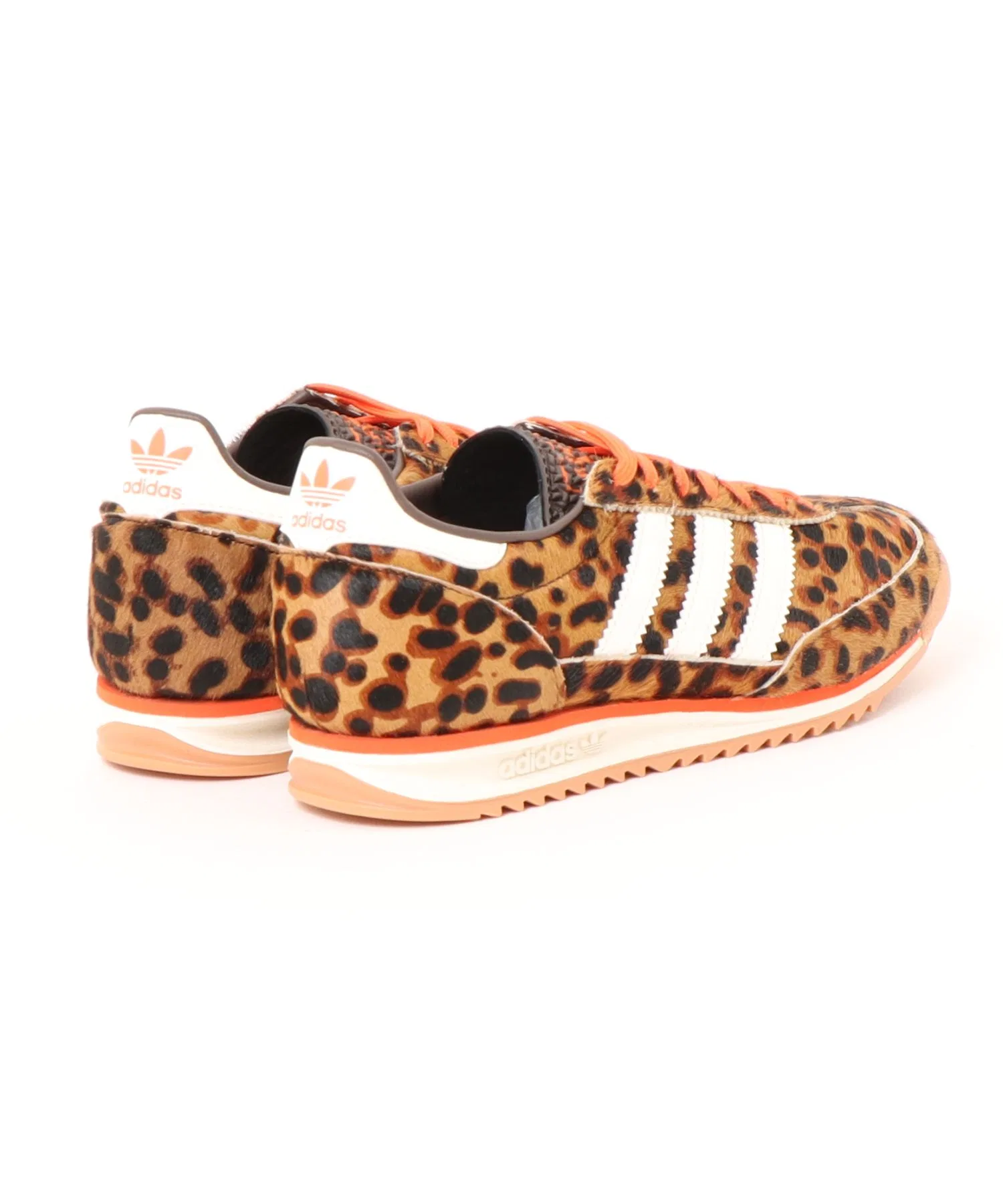 Мужские кроссовки adidas SL 72 OG из натуральной кожи коричневые — фото 2