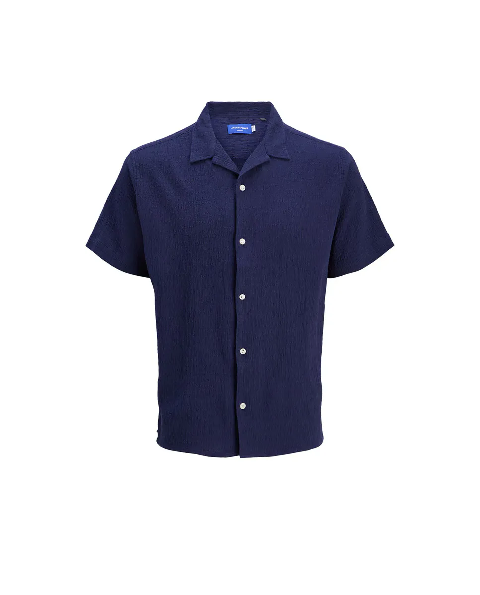

Рубашка для мальчика с короткими рукавами стандартного кроя Jack & Jones, синий