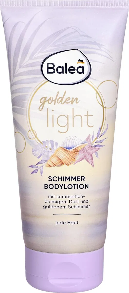 Набор лосьонов для тела Balea: Golden Light Shimmer Lotion и Fruity Fantasy Body Lotion, 2 x 200 мл Balea — фото 2