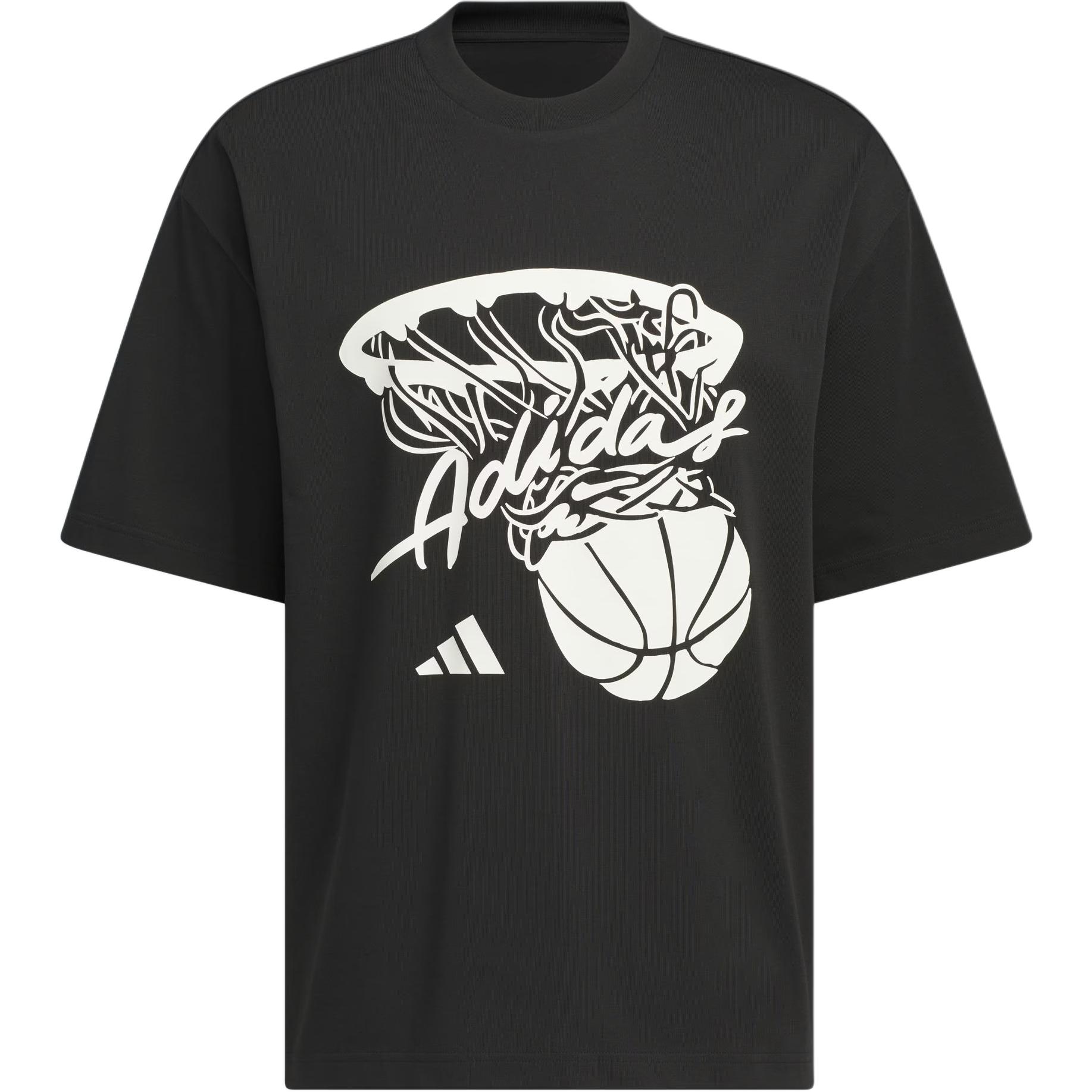 

Футболка баскетбольная ss25 hot shot Adidas, черный