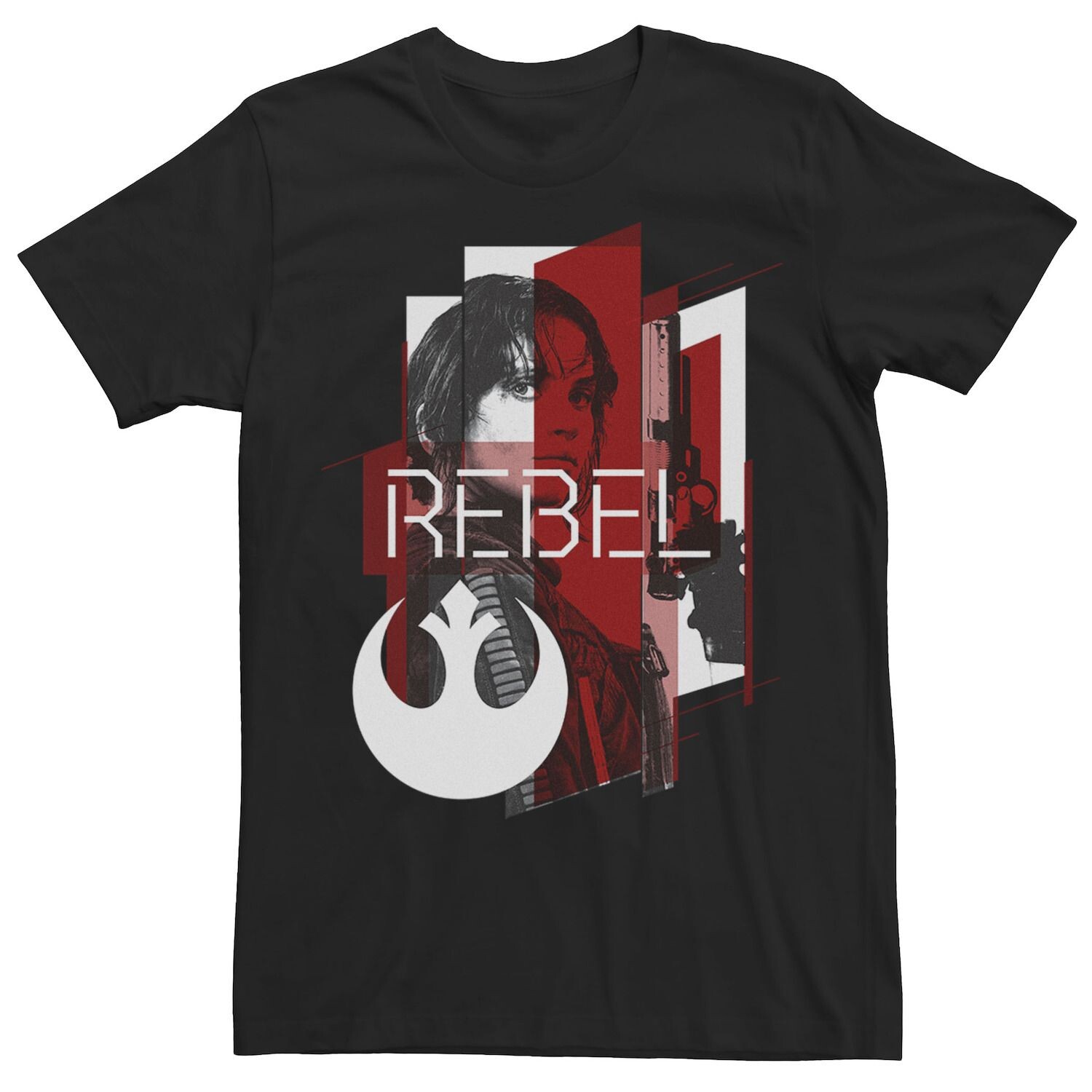 

Мужская футболка Rogue One Jyn Geometric Rebel Star Wars