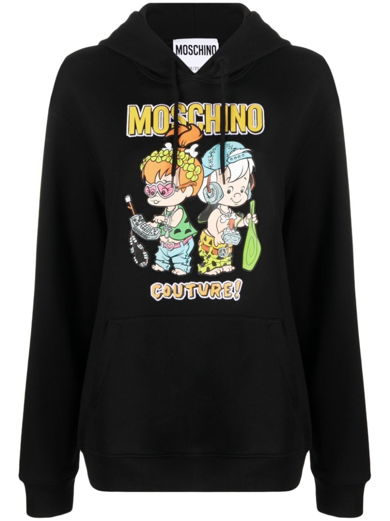 

Moschino худи с принтом The Flintstones, черный