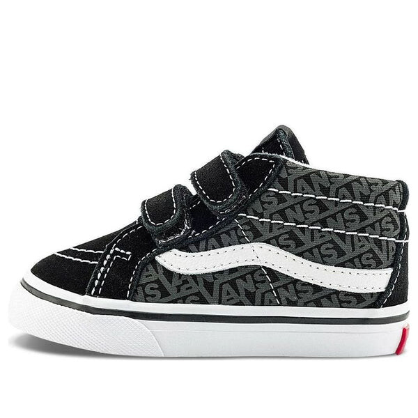 

Кроссовки sk8-mid reissue v 'black' Vans, черный