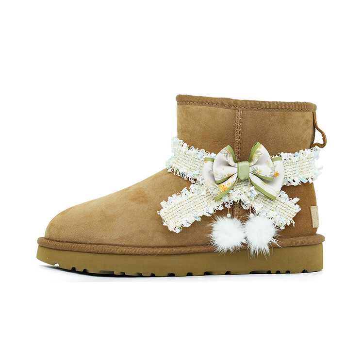 

Ботинки UGG CLASSIC MINI Snow Boots Women's Chestnut