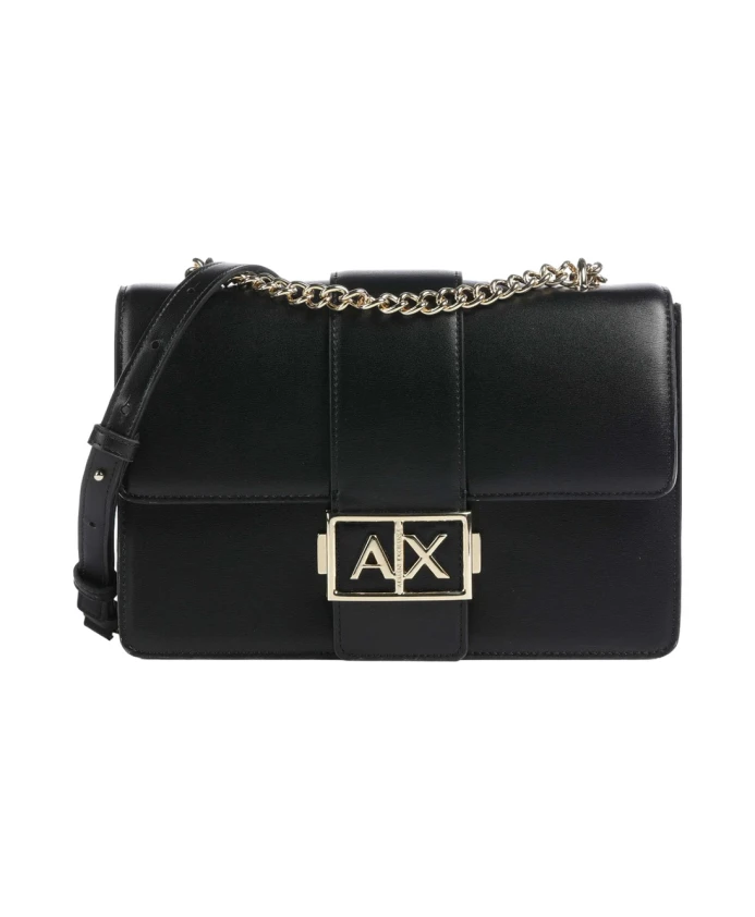 

Элегантная сумка через плечо со съемным ремнем. Armani Exchange, черный