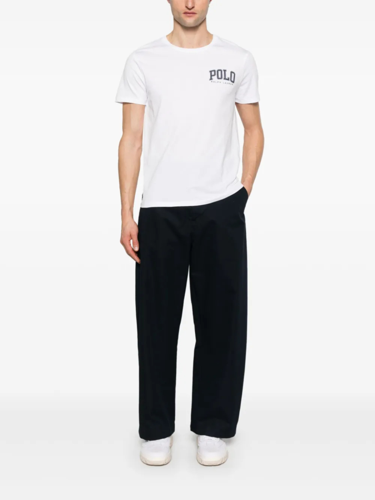 Polo Ralph Lauren футболка с логотипом, белый — фото 2