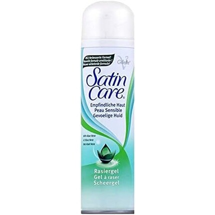 

Гель для бритья Satin Care Sensitive для женщин, 200 мл, Gillette