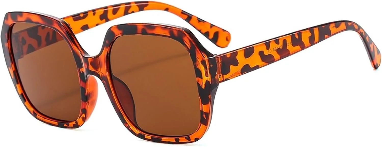 

Мужские солнцезащитные очки квадратной оправы большого размера для вождения и активного отдыха, женские солнцезащитные очки для шопинга Generic, Multi-colored