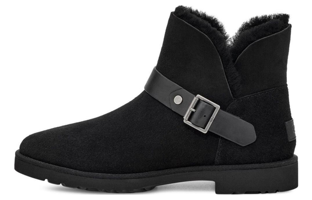Ботинки женские UGG Romely Short Buckle, черный