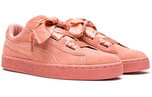 Кроссовки suede heart 'desert flower' Puma, розовый — фото 2